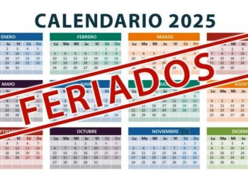 Calendario de feriados de 2025 para planificar salidas y descansos