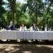 La foto de la unidad del peronismo: juntos Cristina Kirchner, Sergio Massa y Axel Kicillof