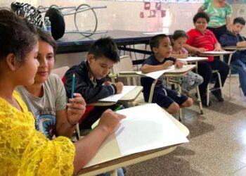 El Movimiento Evita refuerza el apoyo escolar en barrios populares y el Hogar de Día de Posadas