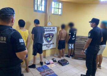 Posadas: detuvieron a 4 hombres por robo en una tienda para mascotas