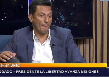Adrián Núñez, líder de LLA en Misiones, propone eliminar empresas públicas y reducir el Estado
