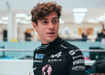Franco Colapinto volvió a subirse a un Alpine en Monza