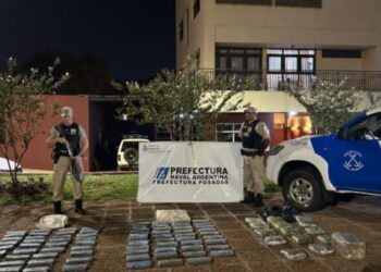 Prefectura decomisó millonario cargamento de marihuana en Posadas