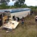 Tragedia en San José: siete muertos al volcar un ómnibus con trabajadores forestales