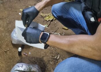 Encontraron droga en un campamento improvisado en Alba Posse