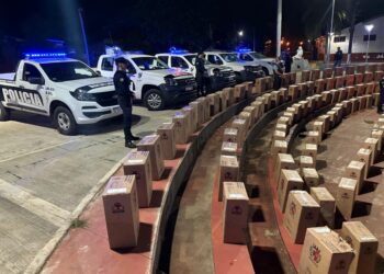 Incautaron 90 mil atados de cigarrillos en Pozo Azul