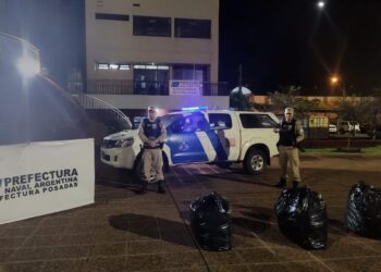 Incautaron marihuana valuada en más de 200 millones de pesos en Garupá