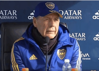 Russo tuvo su primer día en Boca