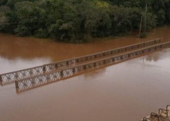 Evacuaron a familias de El Soberbio y San Javier por la crecida del río Uruguay