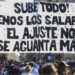 Movilización en rechazo a las políticas de Gobierno