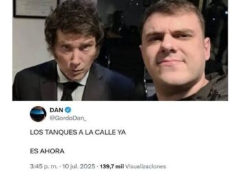 Gervasoni denunció penalmente a dos influencer oficialistas que promueven golpe institucional