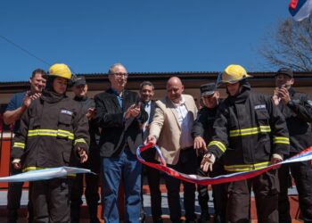 Inauguraron el cuartel de bomberos de la nueva división de Panambí
