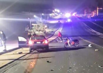 Motociclista murió tras fuerte choque en Posadas: hay un detenido