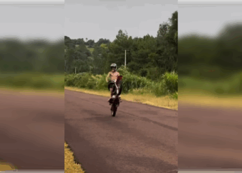 Campo Viera: secuestran una moto por maniobras peligrosas y ruidos molestos