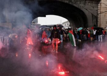 Protestas por Gaza en Italia: huelga general, disturbios y detenidos