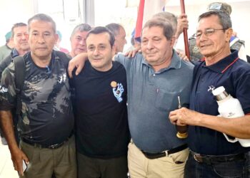 Oscar Herrera Ahuad se comprometió a defender a los Veteranos de Malvinas