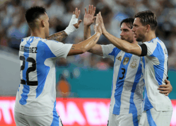 La Selección Argentina venció a Venezuela en un amistoso de preparación