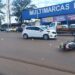 Dos personas resultaron lesionadas en una colisión entre un auto y una moto