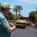 Mejoras viales en Iguazú que ya suman 650 cuadras de asfaltado con fondos provinciales
