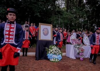 Celebraron el 247° aniversario del natalicio del Comandante General Andrés Guacurarí y Artigas