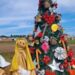Ganadores del árbol navideño en Itaembé Guazú