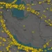 Irán cerró su espacio aéreo en medio de la creciente tensión con Estados Unidos