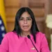 Delcy Rodríguez anunció que Venezuela vive «un nuevo momento político»