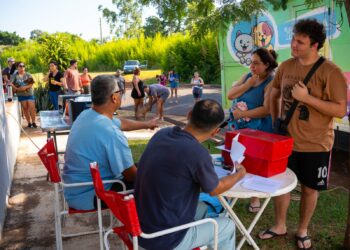 Operativo del Imusa en Itaembé Guazú