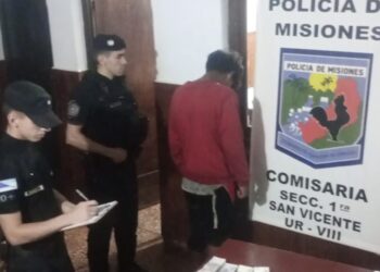 Detuvieron a un menor con más de $4 millones tras un robo en San Vicente