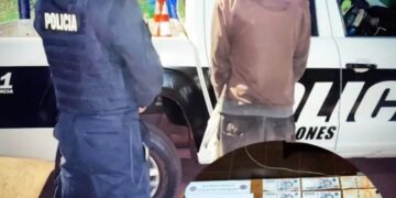 Eldorado: Motodealer con cocaína en su poder fue detenido tras huir y chocar