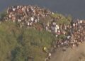 Unos 200 turistas quedaron atrapados en la cima del morro de una favelaen Río de Janeiro