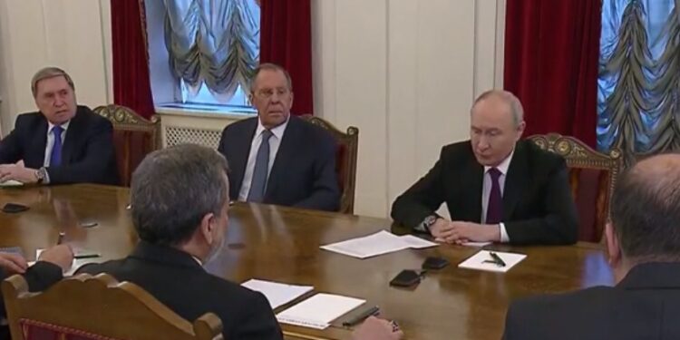 Putin: «Rusia hará todo lo que sea en interés de Irán y Oriente Medio para que la paz se instale cuanto antes»