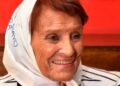 Murió Taty Almeida, una de las voces más emblemáticas de la lucha por Memoria, Verdad y Justicia