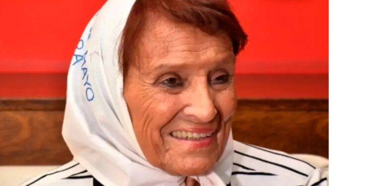 Murió Taty Almeida, una de las voces más emblemáticas de la lucha por Memoria, Verdad y Justicia