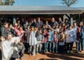 Passalacqua inauguró una escuela intercultural bilingüe en comunidad mbya de Puerto Leoni