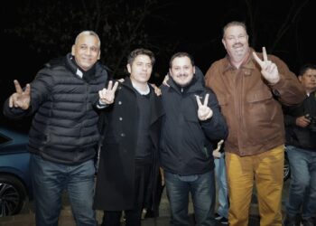Humada participó del homenaje a Perón junto a Kicillof y acordó una futura visita del gobernador bonaerense a Misiones