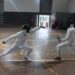 El polideportivo de Itaembé Miní ofrece clases gratuitas de tejo y esgrima