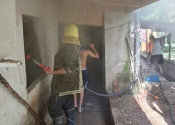 Un espiral contra los mosquitos desató un incendio en Santa Ana