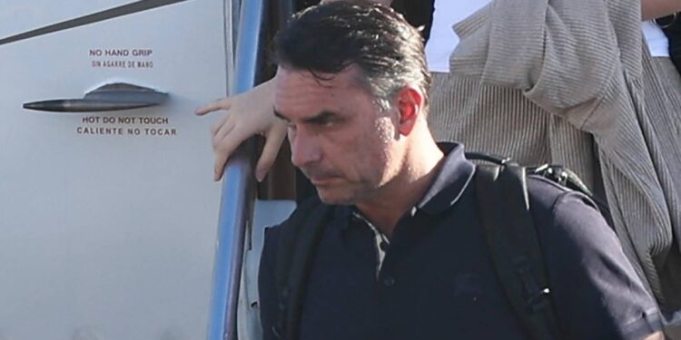 Flávio Bolsonaro llegó a Estados Unidos