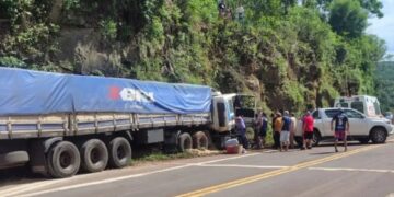 Murió el camionero del choque múltiple de la ruta Nacional 12