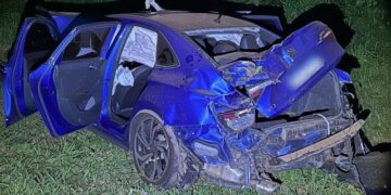 Un hombre falleció tras despistar con su auto en inmediaciones de San Vicente
