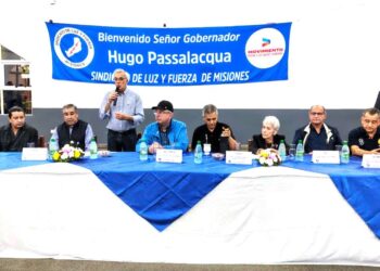Gremios del Movimiento por lo que viene respaldaron la reelección de Passalacqua en 2027