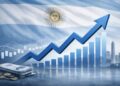 El riesgo país alcanza su pico anual al acercarse a los 700 puntos